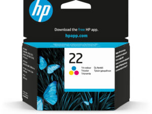 Tinta HP 22 Tricolor 5ml 165 páginas