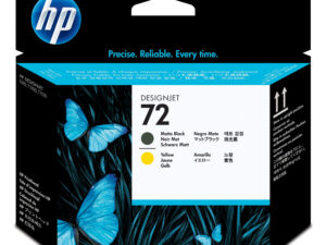 Cabezal de Impresión HP 72 Negro Mate/Amarillo