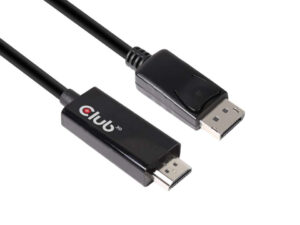 Cable Club 3D DP 1.4 a HDMI 2.0 2m M/M Negro