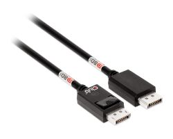 Cable Club 3D DP80 8K/240Hz 1.6m M/M Negro
