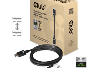 Cable Club 3D HDMI 2.1 8K60Hz 3m M/M Negro