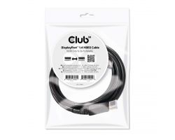 Cable Club 3D DP 1.4 HBR3 2m M/M Negro