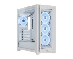 Caja Corsair iCUE 5000X RGB ATX Blanca Caja Corsair iCUE 5000X RGB ATX Blanca