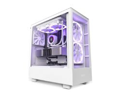 Caja NZXT H5 Elite ATX mATX EATX Blanca