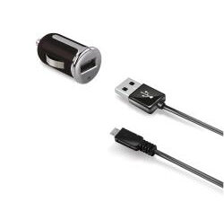 Cargador de Coche CELLY 1xUSB-A Cable mUSB