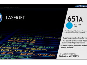 Toner HP LaserJet 651A Cian 16000 páginas