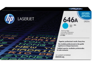 Toner HP LaserJet 646A Cian 12500 páginas