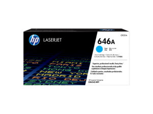 Toner HP LaserJet 646A Cian 12500 páginas