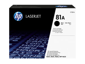 Toner HP LaserJet 81A Negro 10500 páginas