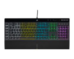 Teclado Corsair K55 PRO RGB USB Negro