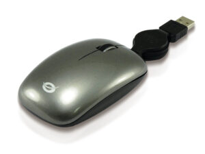 Ratón CONCEPTRONIC Óptico USB-A 800dpi Gris