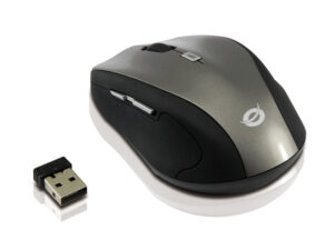Ratón CONCEPTRONIC Óptico RF 1600dpi Gris