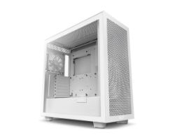 Caja NZXT H7 Flow ATX EATX mATX Blanca