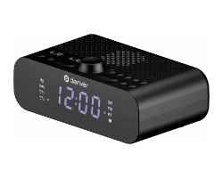 Radio Reloj DENVER DAB+/FM BT Alarma USB-C
