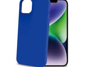 Funda CELLY Cromo iPhone 15 Plus Azul
