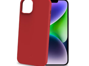 Funda CELLY Cromo iPhone 15 Plus Roja