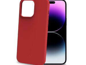 Funda CELLY Cromo iPhone 15 Pro Max Roja
