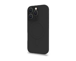 Funda CELLY CromoMag iPhone 16P Negra