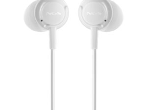 Auriculares NGS Intraural USB-C Blanco