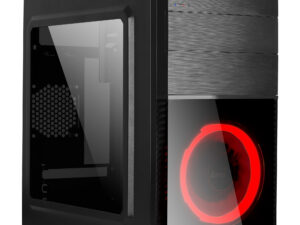 Caja AEROCOOL LED USB2/3 mATX Mini-ITX Negra