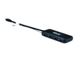 Hub Club 3D USB-C a 4xUSB-C 10G PD 3.0 Negro