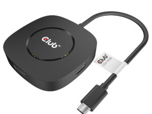 Adaptador MST Club 3D USB-C a 3xDP M/H Negro CSV-1550