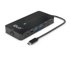 Docking Station Club 3D 7en1 USB-C-Negro