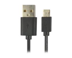 Cable CONCEPTRONIC Lightning 1m Negro