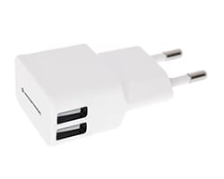 Cargador Pared CONCEPTRONIC USB 5V 1A Blanco CTWLL1AW5