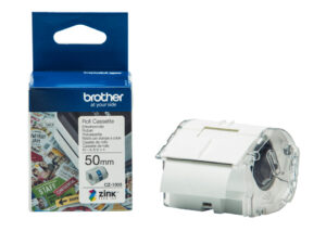 Cinta de Papel Continua BROTHER 50mm 5m Blanca