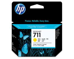 Tinta HP DesignJet 711 Amarillo Pack 3 29ml