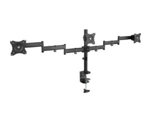 Soporte Mesa TooQ 13"-27" Gira/Inclina 8Kg