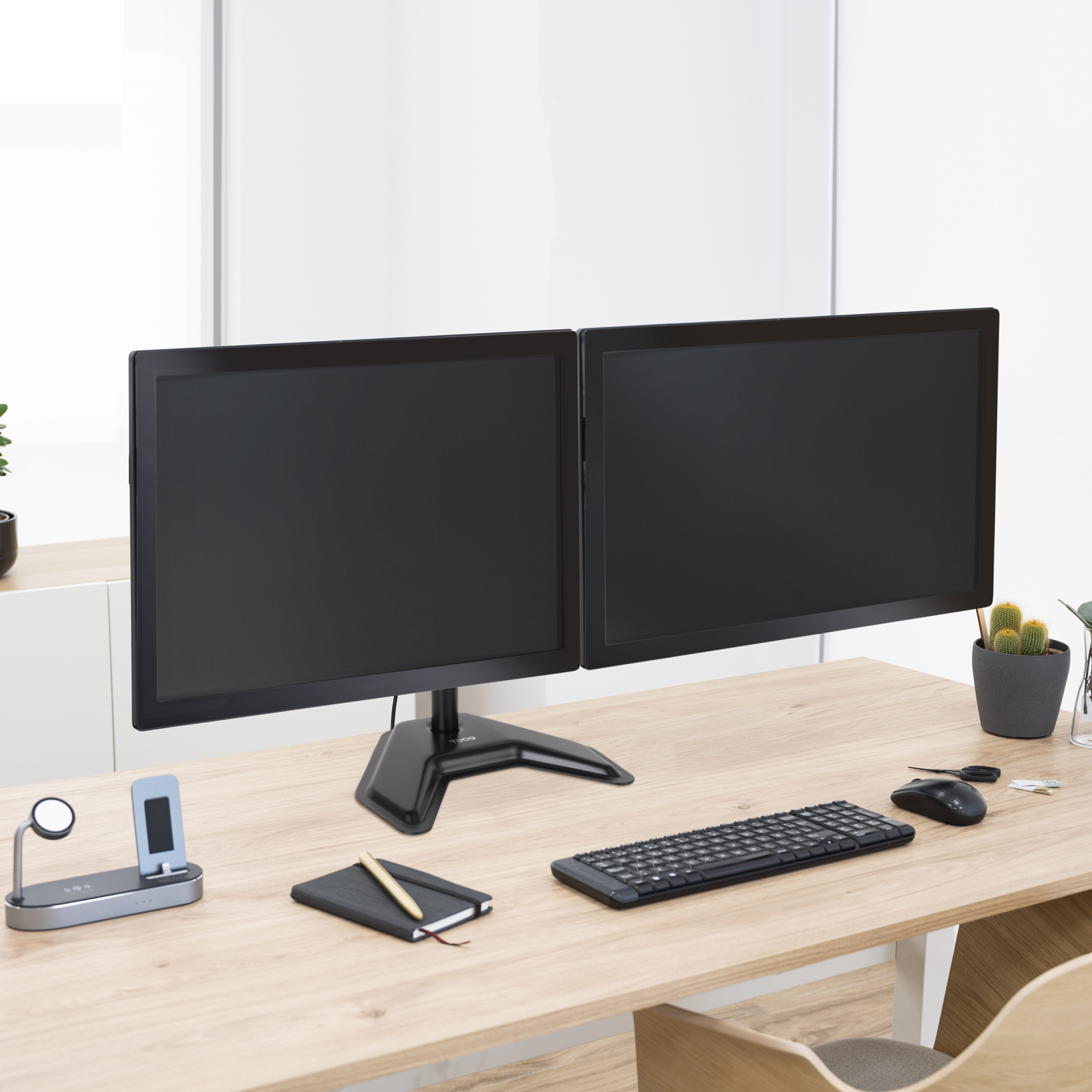 Soporte de Mesa TooQ 17"-32" Gira/Inclina Soporte de Mesa TooQ 17"-32" Gira/Inclina