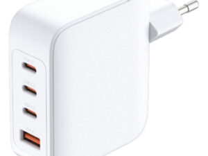 Cargador D-Link 140W 1xUSB-A 3xUSB-C Blanco