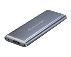 Caja CONCEPTRONIC SSD M.2 SATA USB-A 3.0 Gris