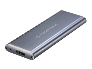 Caja CONCEPTRONIC SSD M.2 SATA USB-A 3.0 Gris