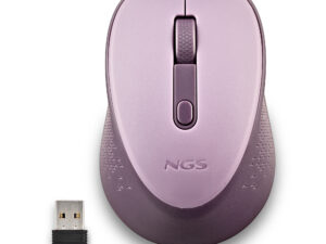 Ratón NGS Dew Lilac Wireless 1600dpi Lila