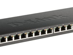 Switch D-Link 16xRJ45 Ethernet GbE Negro