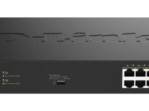 Switch D-Link 16xRJ45 2xSFP PoE Negro