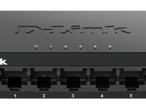 Switch D-Link 5xRJ45 GbE Negro
