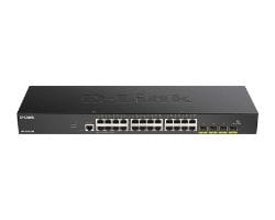 Switch D-Link 24xRJ45 GbE 4xSFP+ Rack