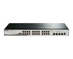Switch D-Link 24xRJ45 GbE 4SFP+ Rack