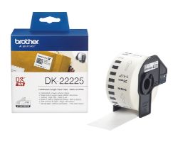 Cinta BROTHER 38mm 30.48m Negro sobre Blanco