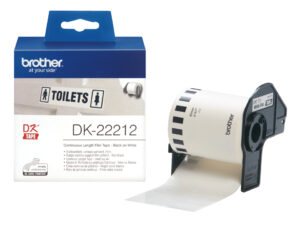 Cinta de Película Plástica BROTHER Blanca