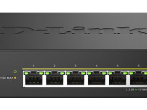 Switch D-Link 8xRJ45 PoE 290W Negro