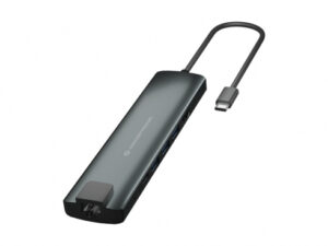 Adaptador CONCEPTRONIC 9en1 USB-C 3.0 Negro