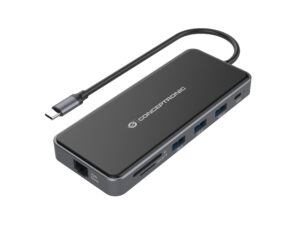 Docking CONCEPTRONIC USB-C 12en1 Gris