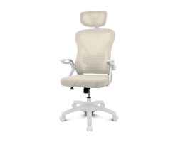 Silla Drift Ergonómica Blanco/Beige
