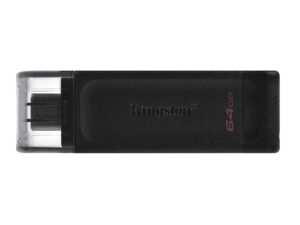 Pendrive Kingston DT70 64Gb USB-C 3.0 Negro