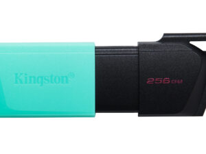 Pendrive Kingston 256Gb USB-A Neg/Turquesa